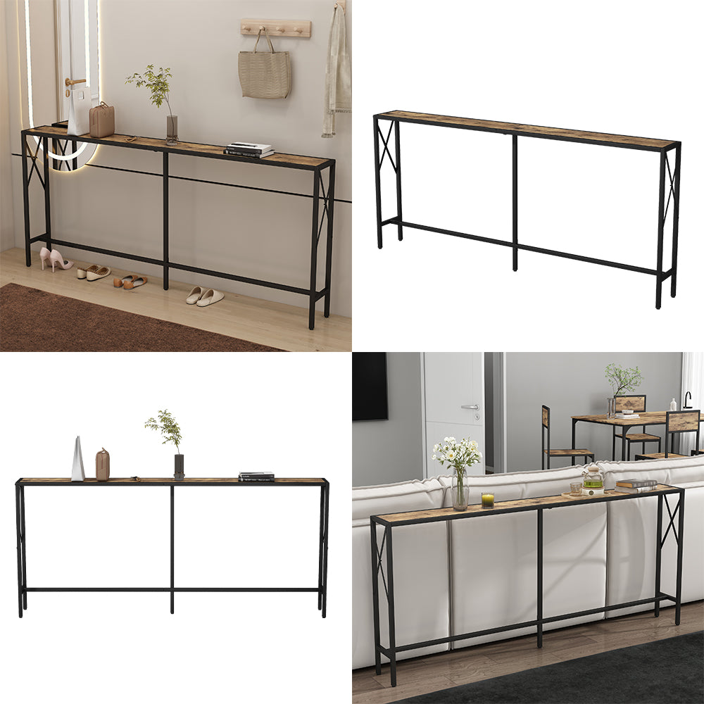 Vicco Tavolo consolle Rovere rustico 174 x 77 cm