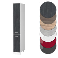 Vicco Armadio da farmacia Calcestruzzo nero 30 cm