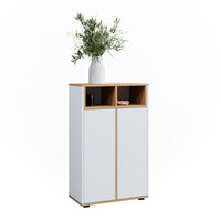 Vicco Mobiletto bagno Bianco/Artisan 60 x 97 cm con 2 porte