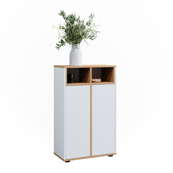 Vicco Mobiletto bagno Bianco/Artisan 60 x 97 cm con 2 porte