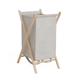 Vicco Cesto per la biancheria Beige 40 x 64 cm
