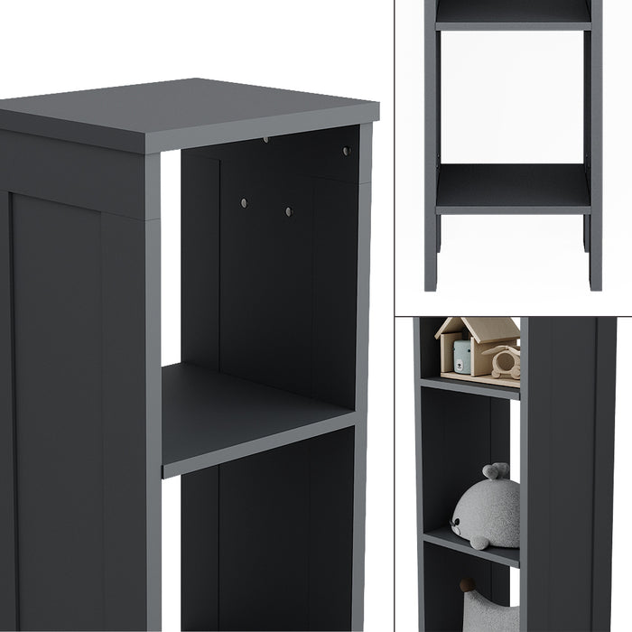 Vitalispa Scaffale per bambini Grigio 35.2 x 159.5 cm