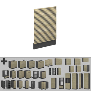 Vicco Pannello frontale Pannello in quercia 45 cm