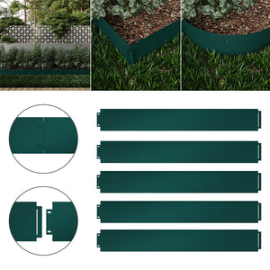 Serina Bordo del prato Verde 100 x 14 cm 5 metri