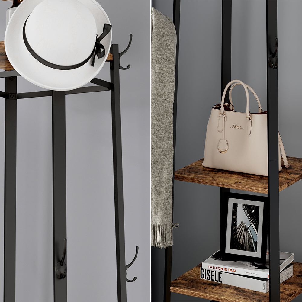 Vicco Appendiabiti Rovere rustico 43 x 180 cm