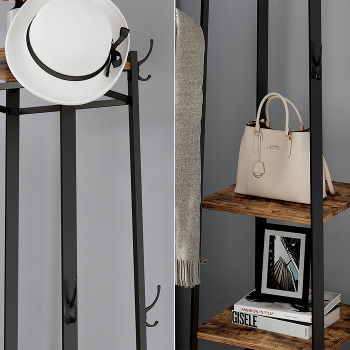 Vicco Appendiabiti Rovere rustico 43 x 180 cm