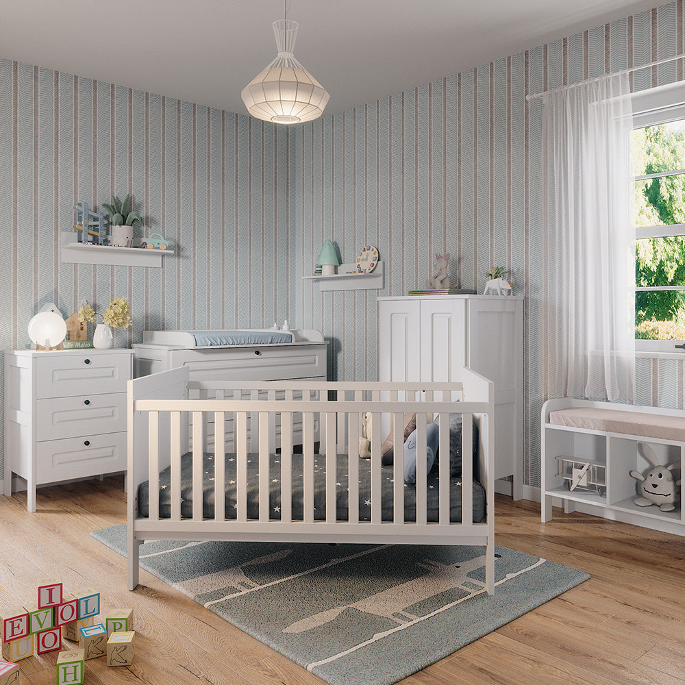 Vitalispa Lettino per bambini Bianco 144.4 x 83 cm