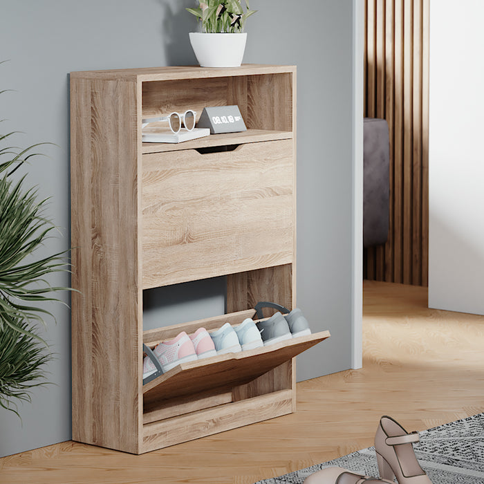 Vicco Scarpiera Sonoma 59 x 89.5 cm con 2 scomparti