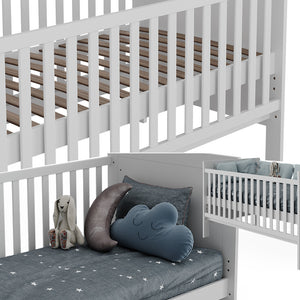 Vitalispa Lettino per bambini Bianco 144.4 x 83 cm