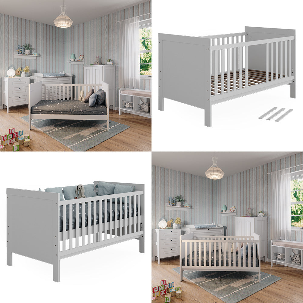 Vitalispa Lettino per bambini Bianco 144.4 x 83 cm