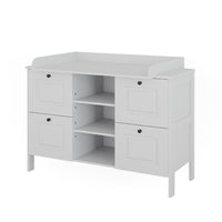 Vitalispa Fasciatoio Bianco 133 x 98.4 cm con 4 cassetti