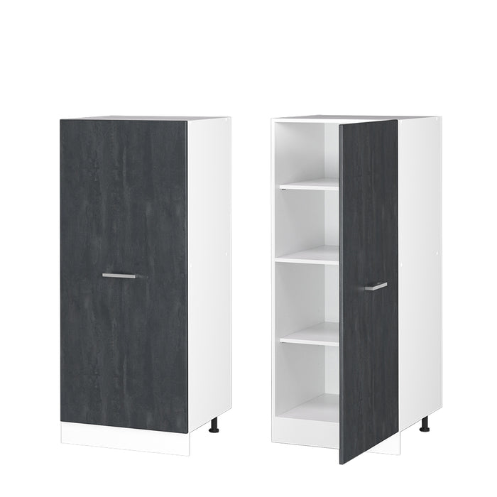 Vicco Mobile per forno da incasso Calcestruzzo nero 60 cm