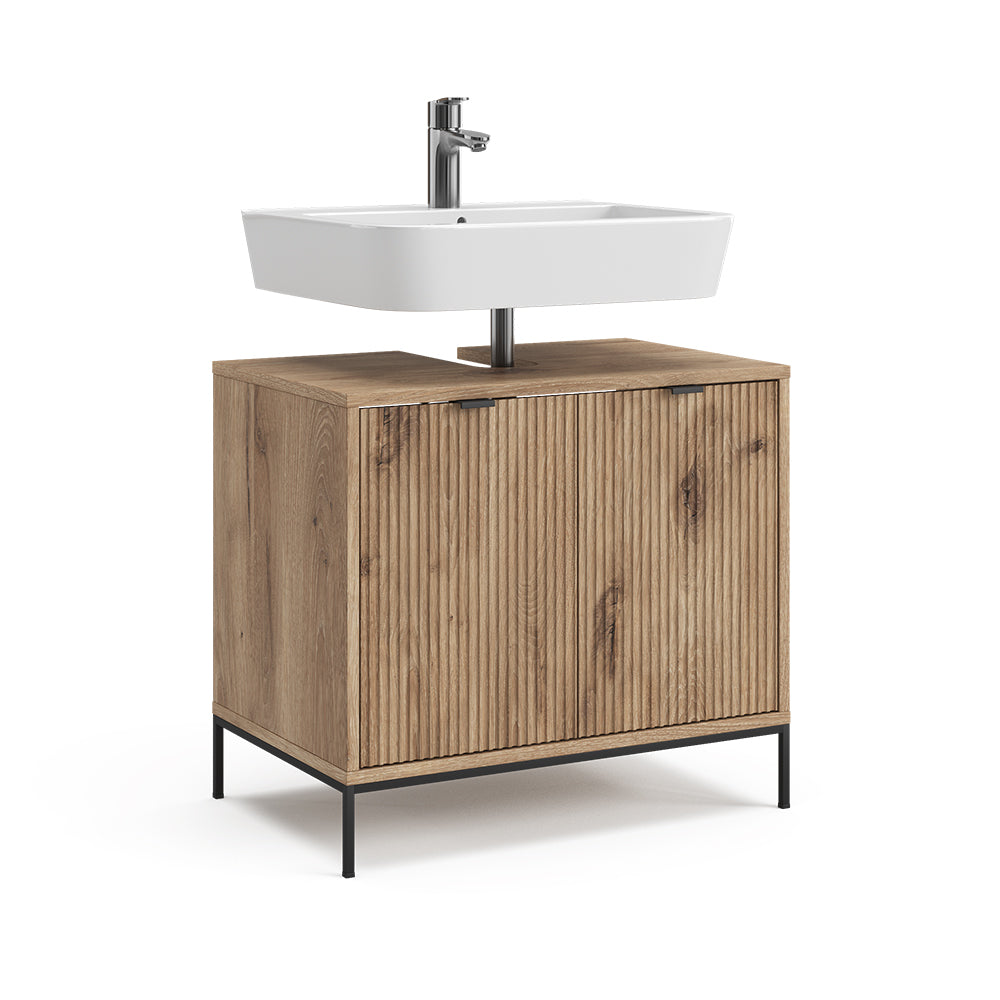 Vicco Mobiletto Quercia vichinga 70 x 63 cm con 2 porte