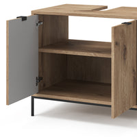 Vicco Mobiletto Quercia vichinga 70 x 63 cm con 2 porte