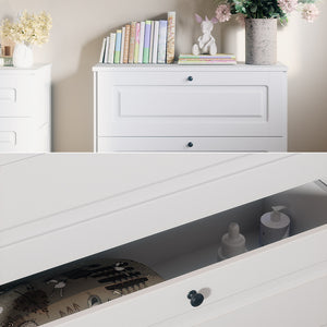 Vitalispa Fasciatoio Bianco 108 x 98 cm con 2 cassetti