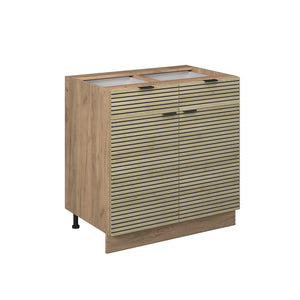 Vicco Basi  Pannello in quercia 80 cm senza piano di lavoro