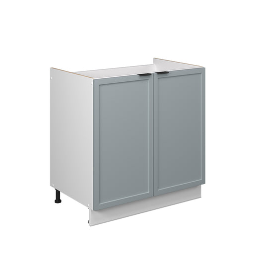 Vicco Mobile lavello cucina Blu-grigio chiaro 80 cm senza piano di lavoro