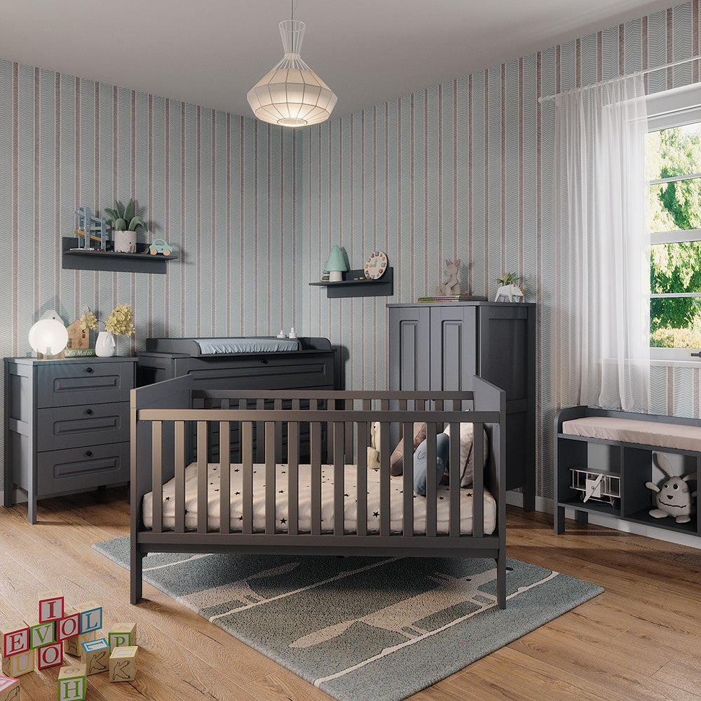 Vitalispa Lettino per bambini Grigio 144.4 x 83 cm