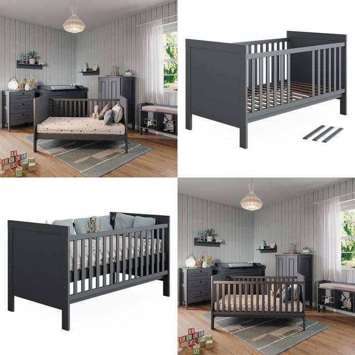 Vitalispa Lettino per bambini Grigio 144.4 x 83 cm