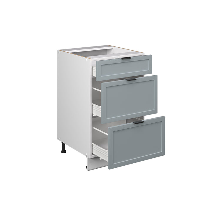 Vicco Mobili da cucina  Blu-grigio chiaro 50 cm , AP Goldkraft