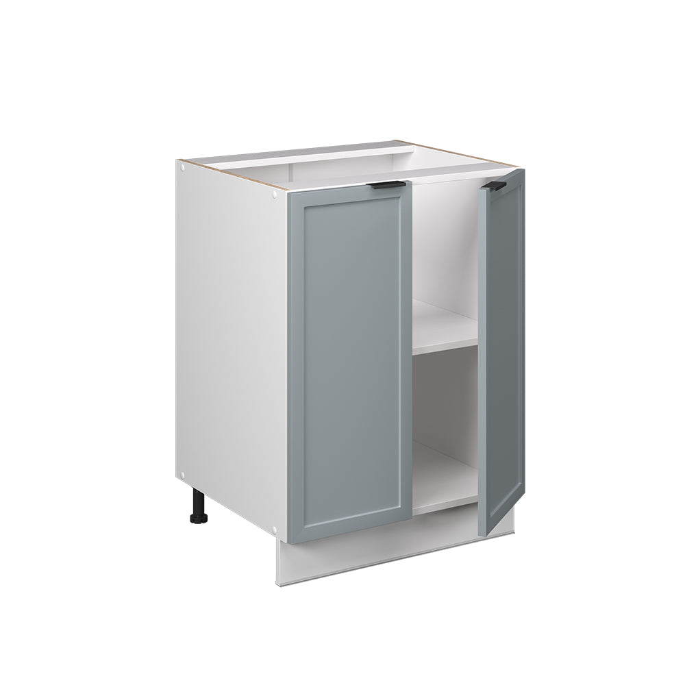Vicco Mobiletto base cucina Blu-grigio chiaro 60 cm senza piano di lavoro