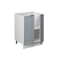 Vicco Mobiletto base cucina Blu-grigio chiaro 60 cm , PL Rovere