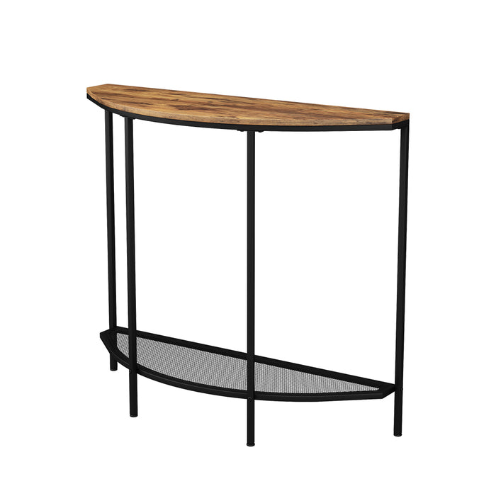 Vicco Tavolo consolle Rovere rustico 92 x 81.5 cm con un ripiano aperto