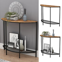 Vicco Tavolo consolle Rovere rustico 92 x 81.5 cm con un ripiano aperto