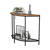 Vicco Tavolo consolle Rovere rustico 92 x 81.5 cm con un ripiano aperto