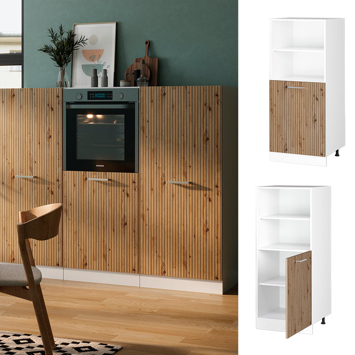 Vicco Mobile per forno da incasso Rovere artigianale 60 cm