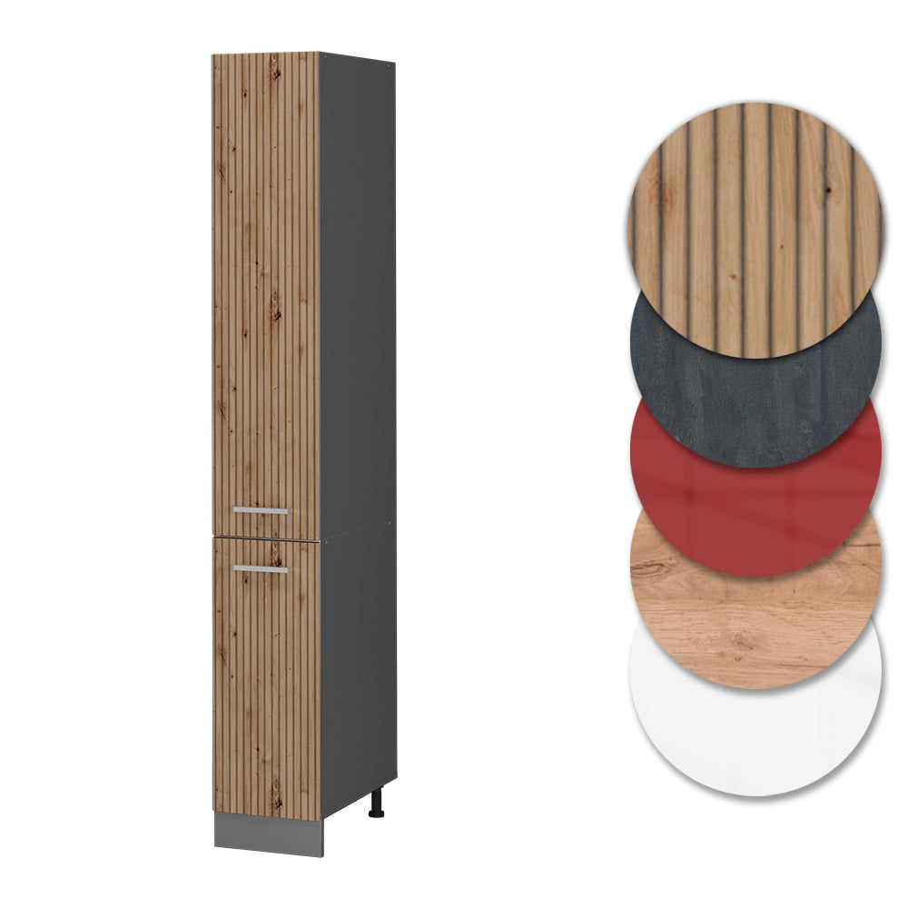 Vicco Armadio da farmacia Rovere artigianale 30 cm