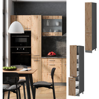 Vicco Armadio da farmacia Rovere artigianale 30 cm