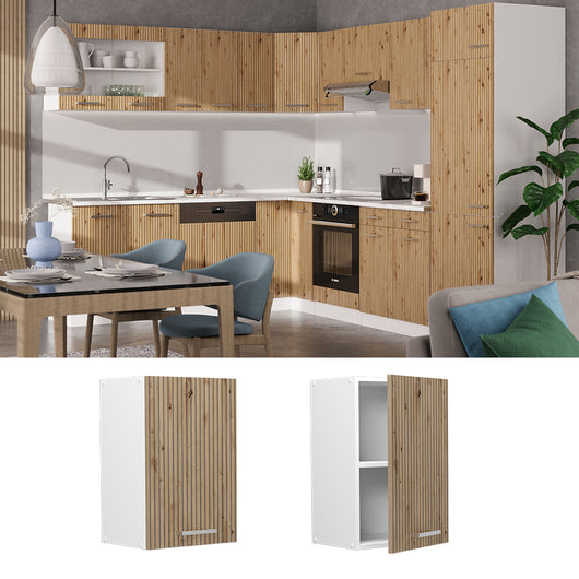 Vicco Pensile da cucina Rovere artigianale 40 cm