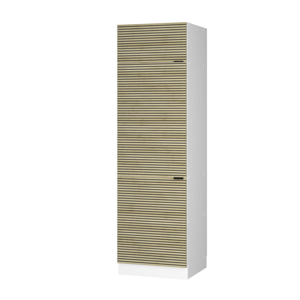 Vicco Armadio frigorifero Pannello in quercia 60 cm