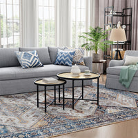 Vicco Set di tavolini Legno 62 x 62 cm 2 parti