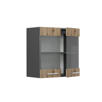 Vicco Mobile da cucina in vetro Rovere artigianale 60 cm