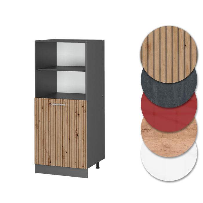 Vicco Mobile per forno da incasso Rovere artigianale 60 cm