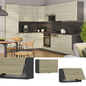 Vicco Pensile da cucina Pannello in quercia 60 cm Piatto