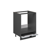 Vicco Mobile per forno da incasso Blu-grigio chiaro 60 cm , PL Antracite