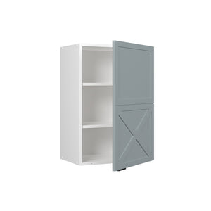 Vicco Pensile da cucina Blu-grigio chiaro 50 cm