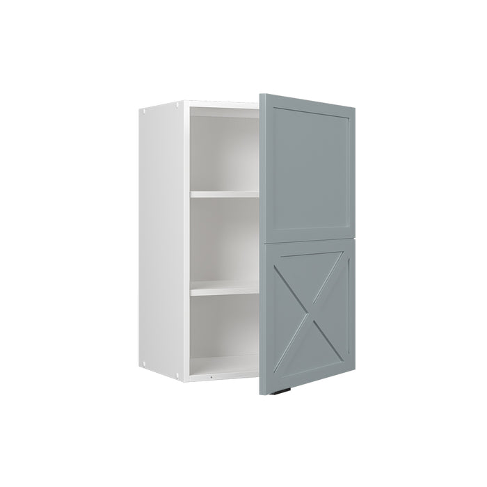 Vicco Pensile da cucina Blu-grigio chiaro 50 cm