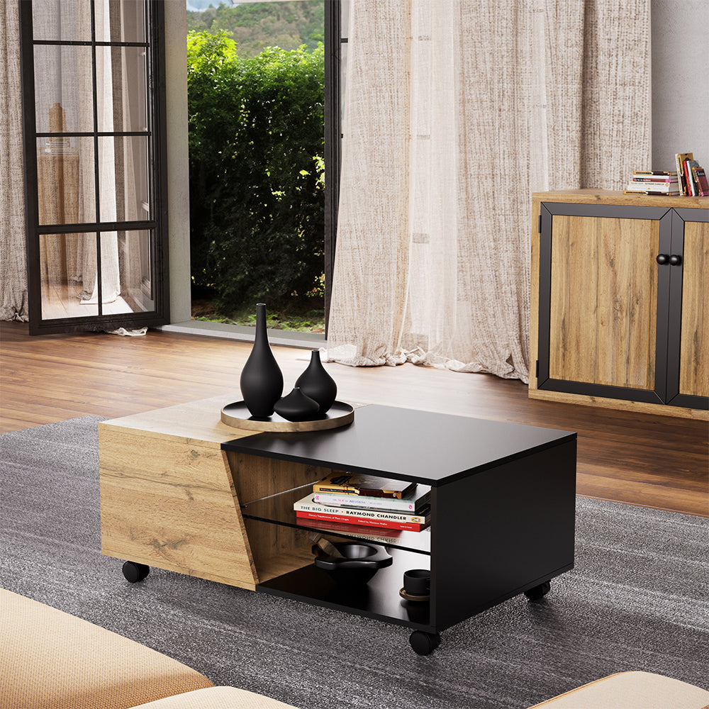 Vicco Tavolino Legno 100 x 60 cm