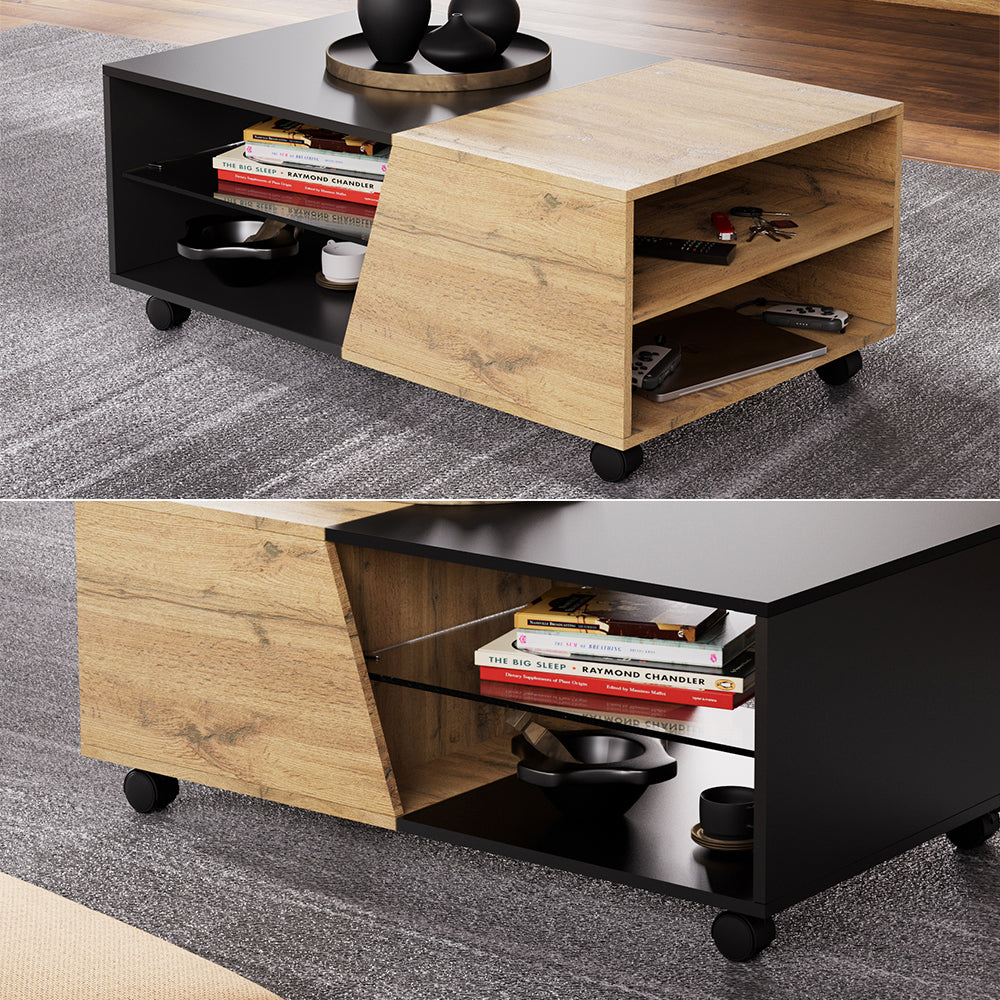 Vicco Tavolino Legno 100 x 60 cm