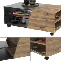 Vicco Tavolino Legno 100 x 60 cm