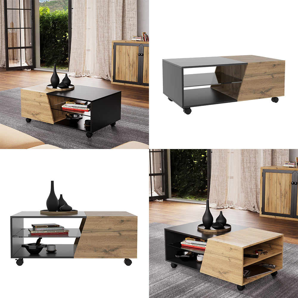 Vicco Tavolino Legno 100 x 60 cm