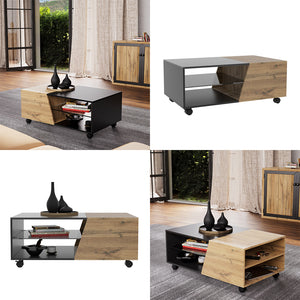 Vicco Tavolino Legno 100 x 60 cm