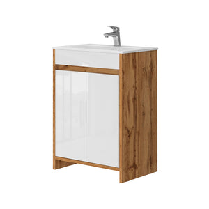 Vicco Mobiletto Quercia dorata 2 parti