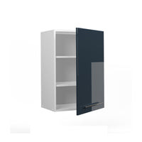 Vicco Pensile da cucina Blu scuro lucido 50 cm