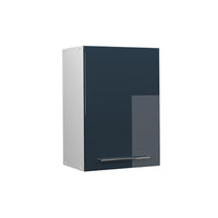 Vicco Pensile da cucina Blu scuro lucido 50 cm