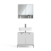 Vicco Set di mobili da bagno Bianco 2 parti